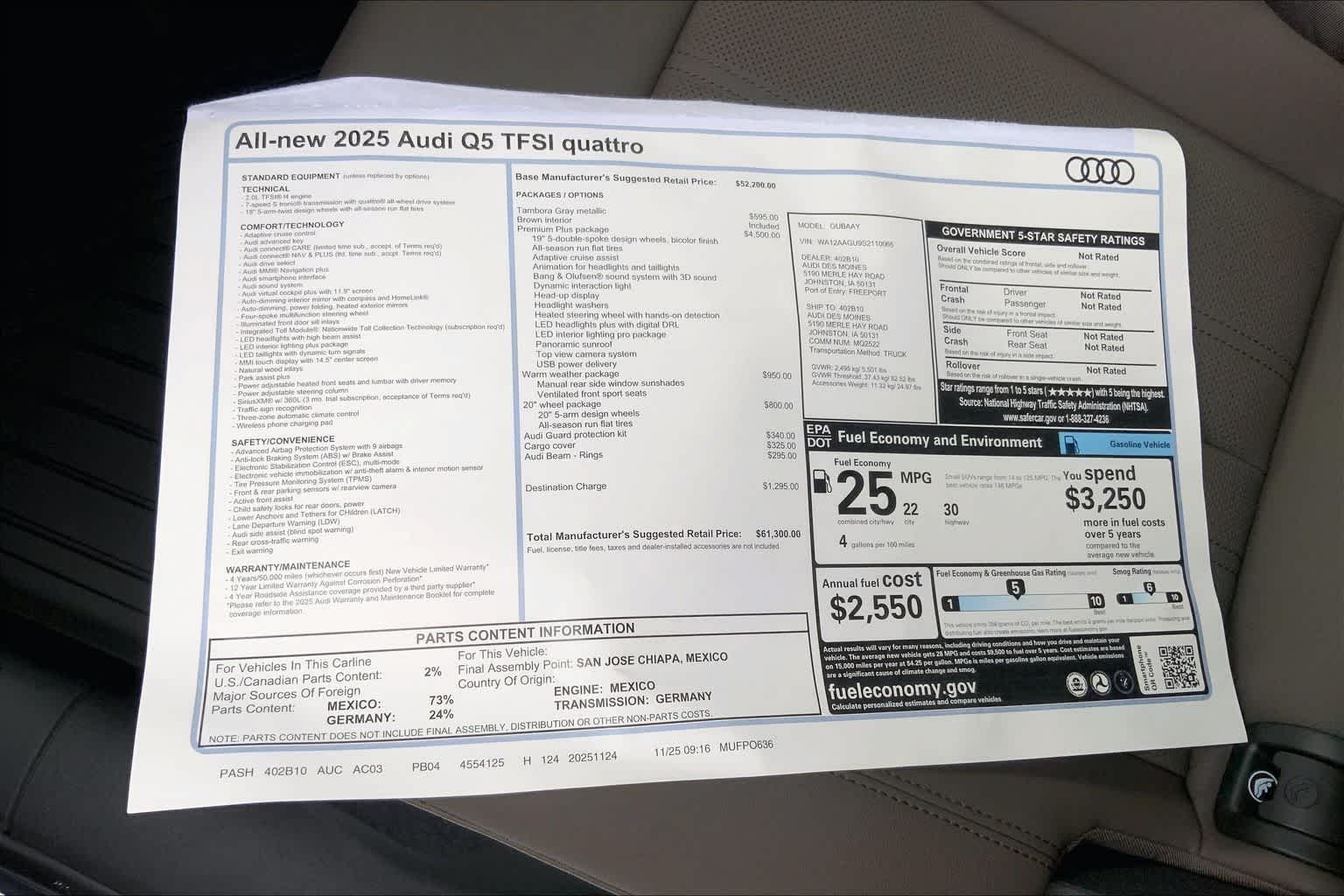 Thumbnail: 2025 Audi Q5 - 22