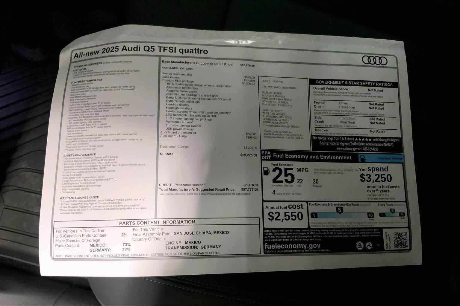 Thumbnail: 2025 Audi Q5 - 20