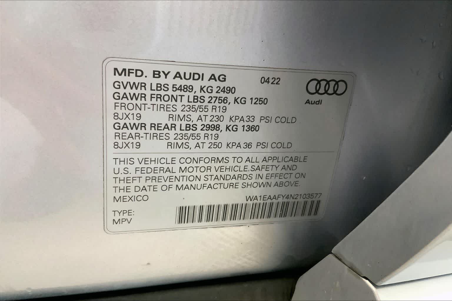 Thumbnail: 2022 Audi Q5 - 19