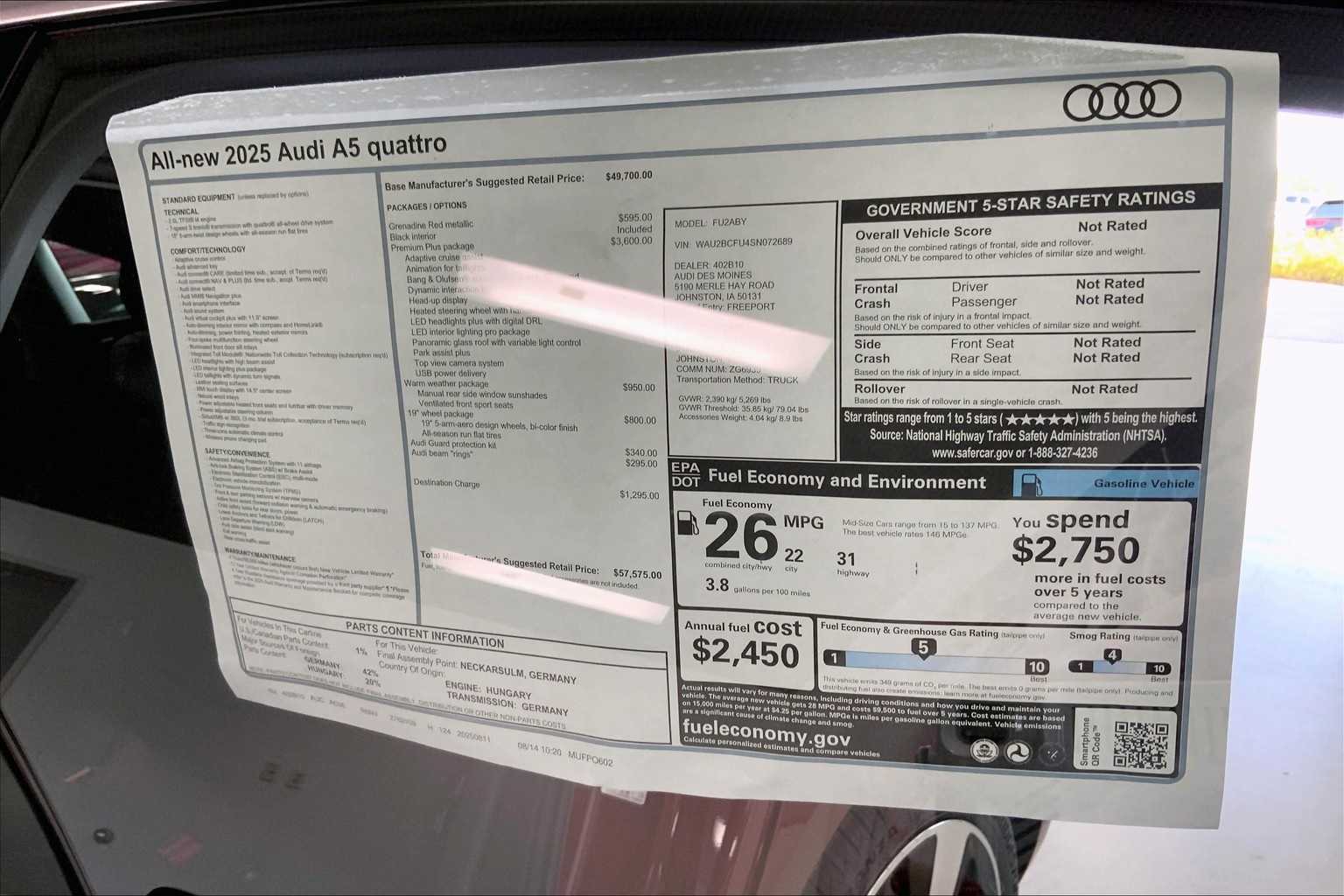 Thumbnail: 2025 Audi A5 - 23