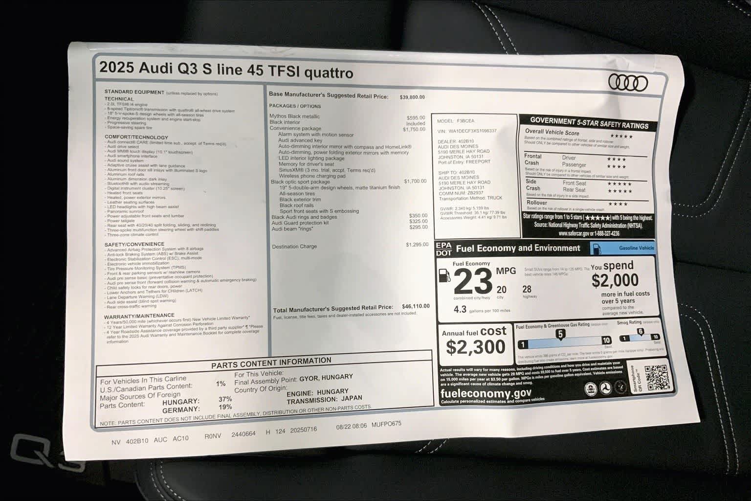 Thumbnail: 2025 Audi Q3 - 22