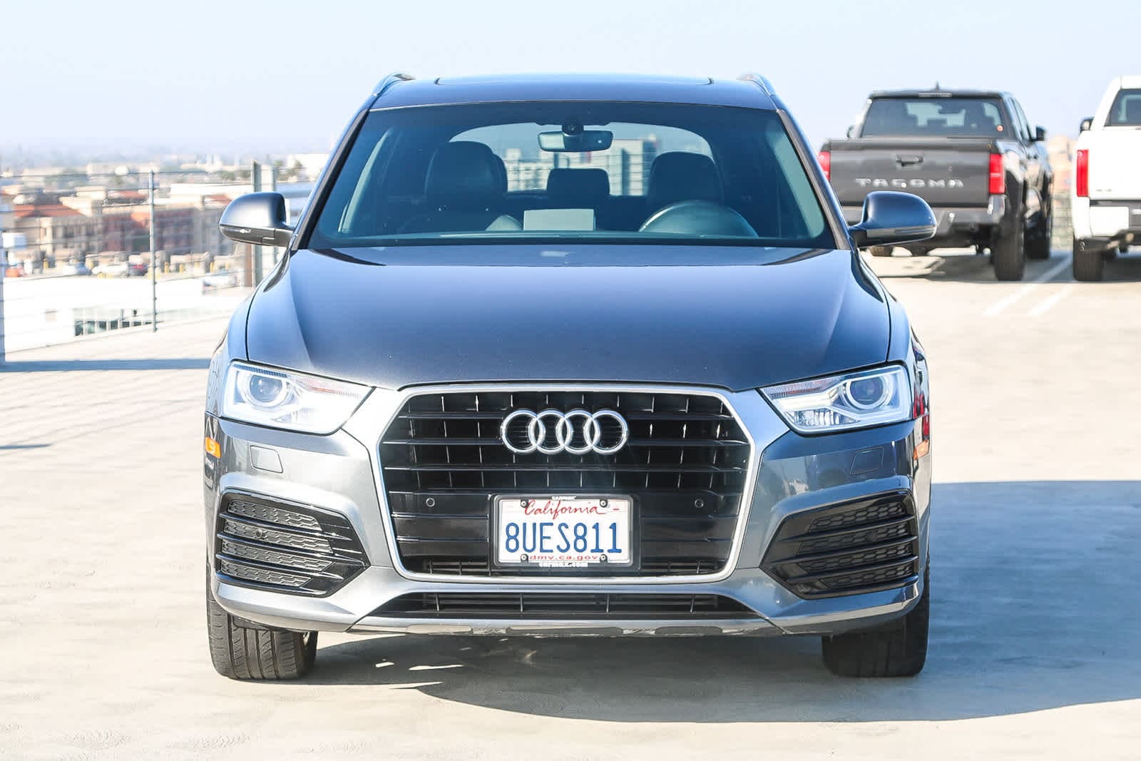 Used 2018 Audi Q3 Premium with VIN WA1BCCFS3JR001273 for sale in Los Angeles, CA