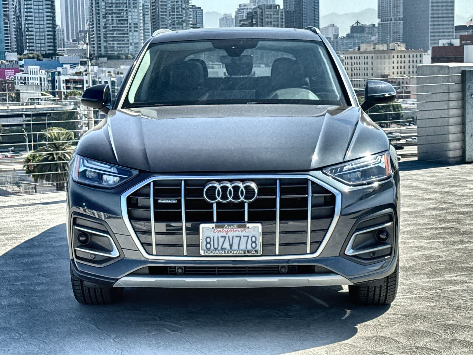 Used 2021 Audi Q5 Premium with VIN WA1AAAFY6M2012484 for sale in Los Angeles, CA