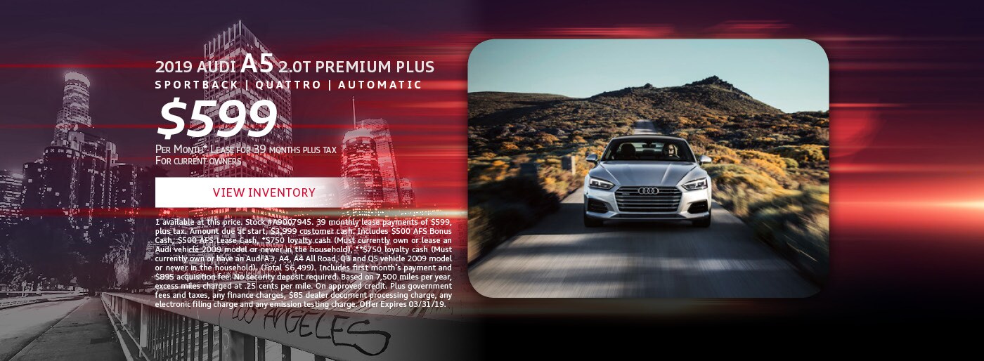 New and Used Audi Dealer Los Angeles Audi Downtown LA