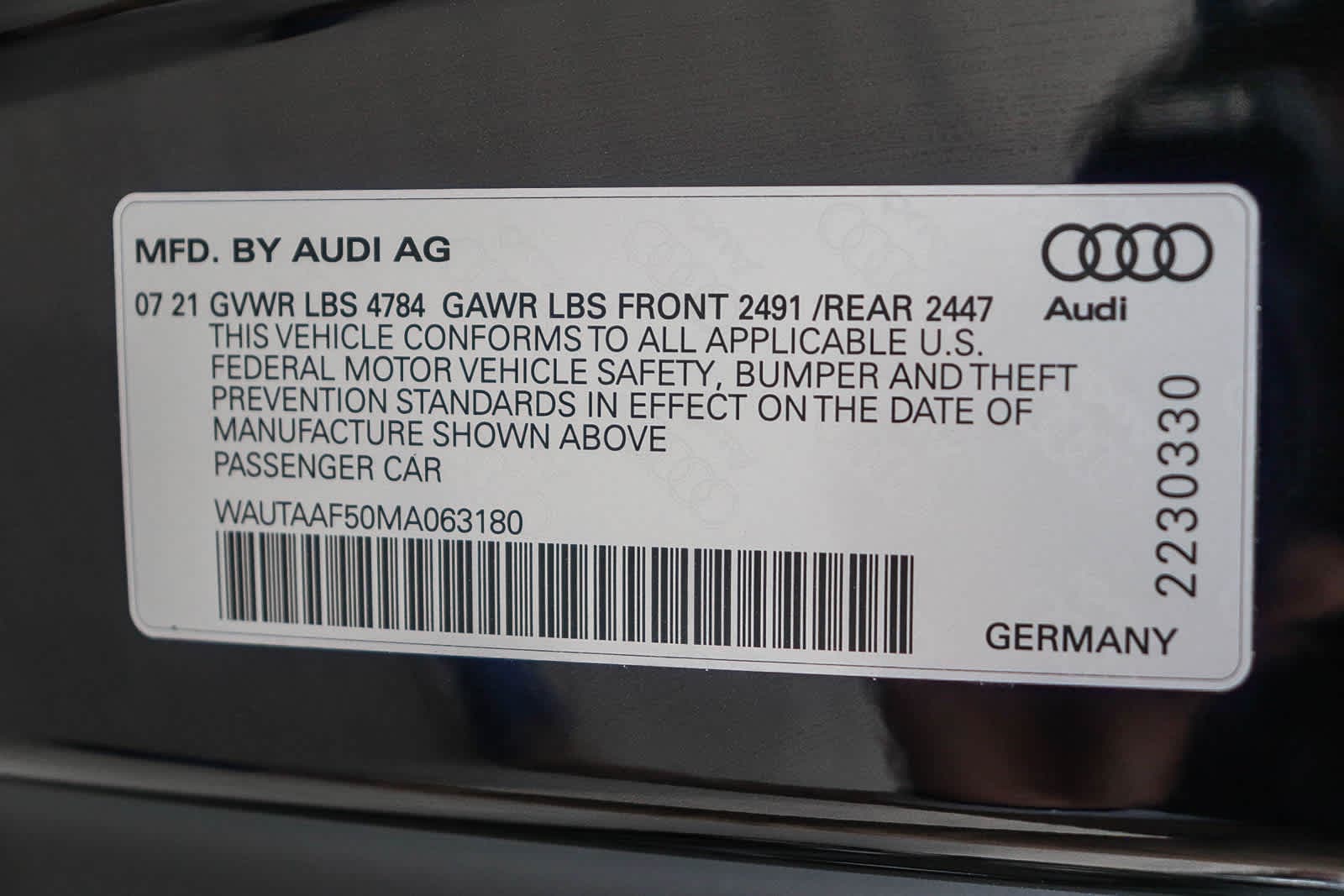 Thumbnail: 2021 Audi A5 - 38