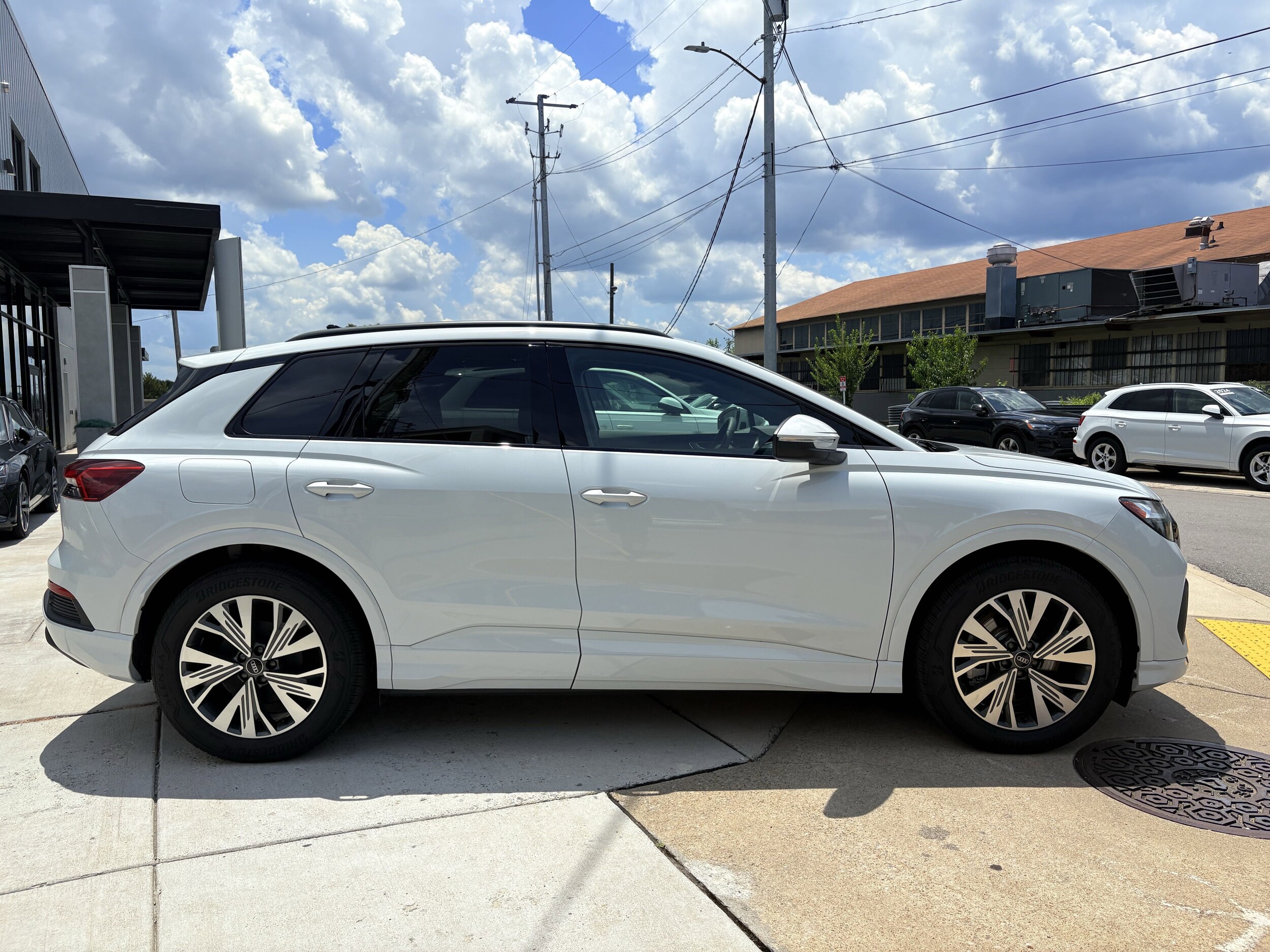 Used 2025 Audi Q4 e-tron Premium Plus with VIN WA1B5BFZXSP003651 for sale in Nashville, TN