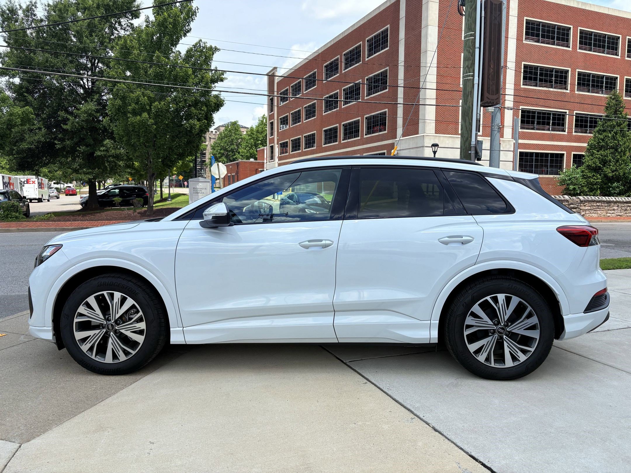 Used 2025 Audi Q4 e-tron Premium Plus with VIN WA1B5BFZXSP003651 for sale in Nashville, TN