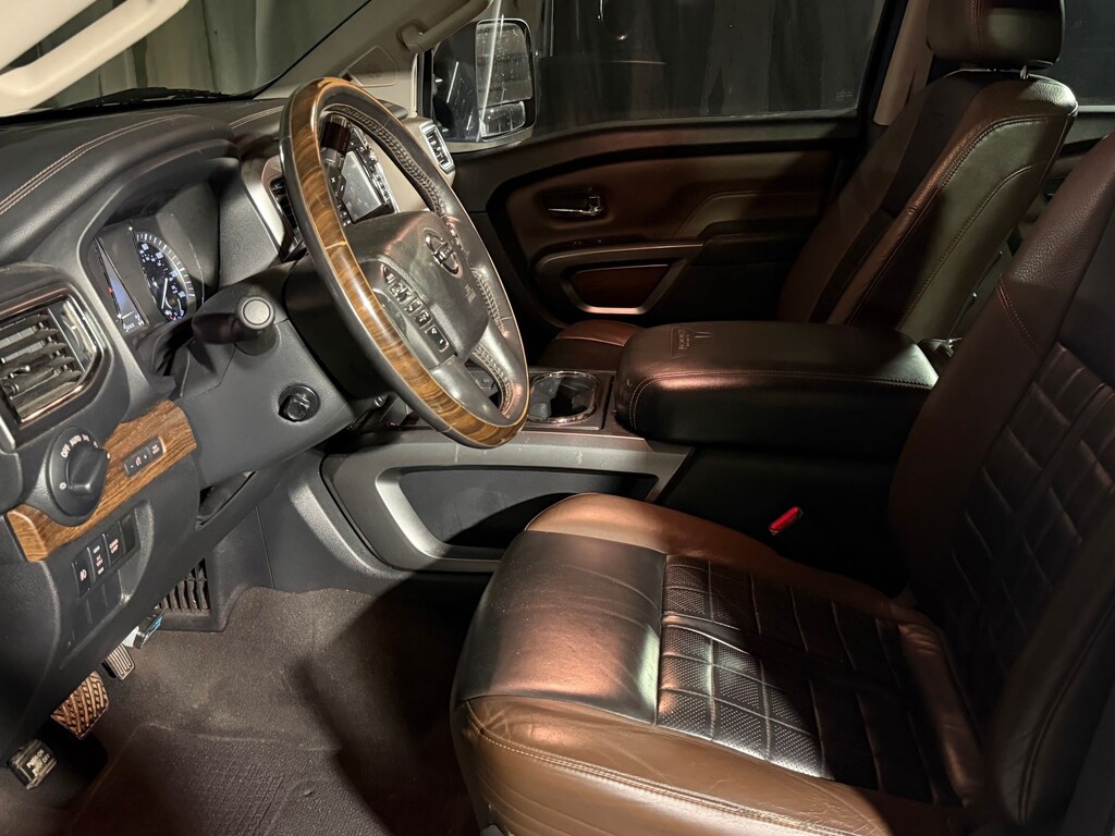 Used 2017 Nissan Titan XD Platinum Reserve 4x4 Diesel Crew Cab Platinum Reserve