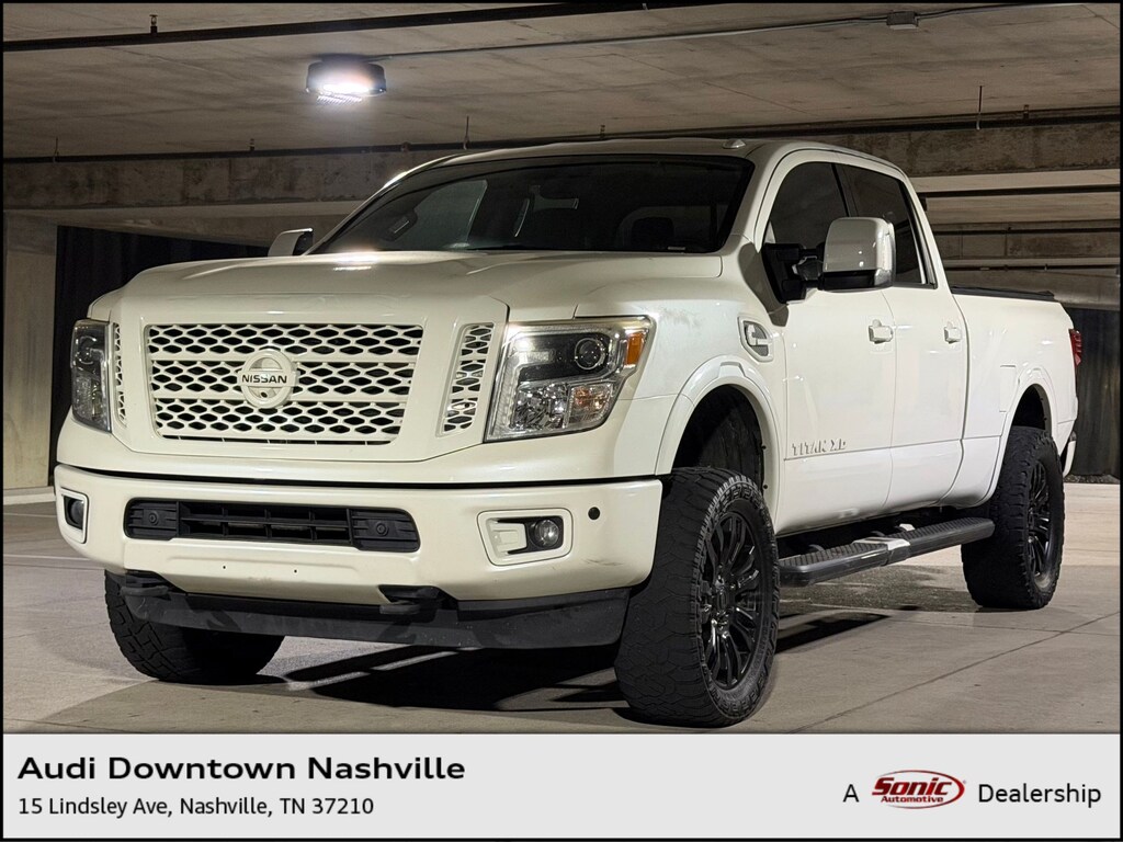 Used 2017 Nissan Titan XD Platinum Reserve 4x4 Diesel Crew Cab Platinum Reserve