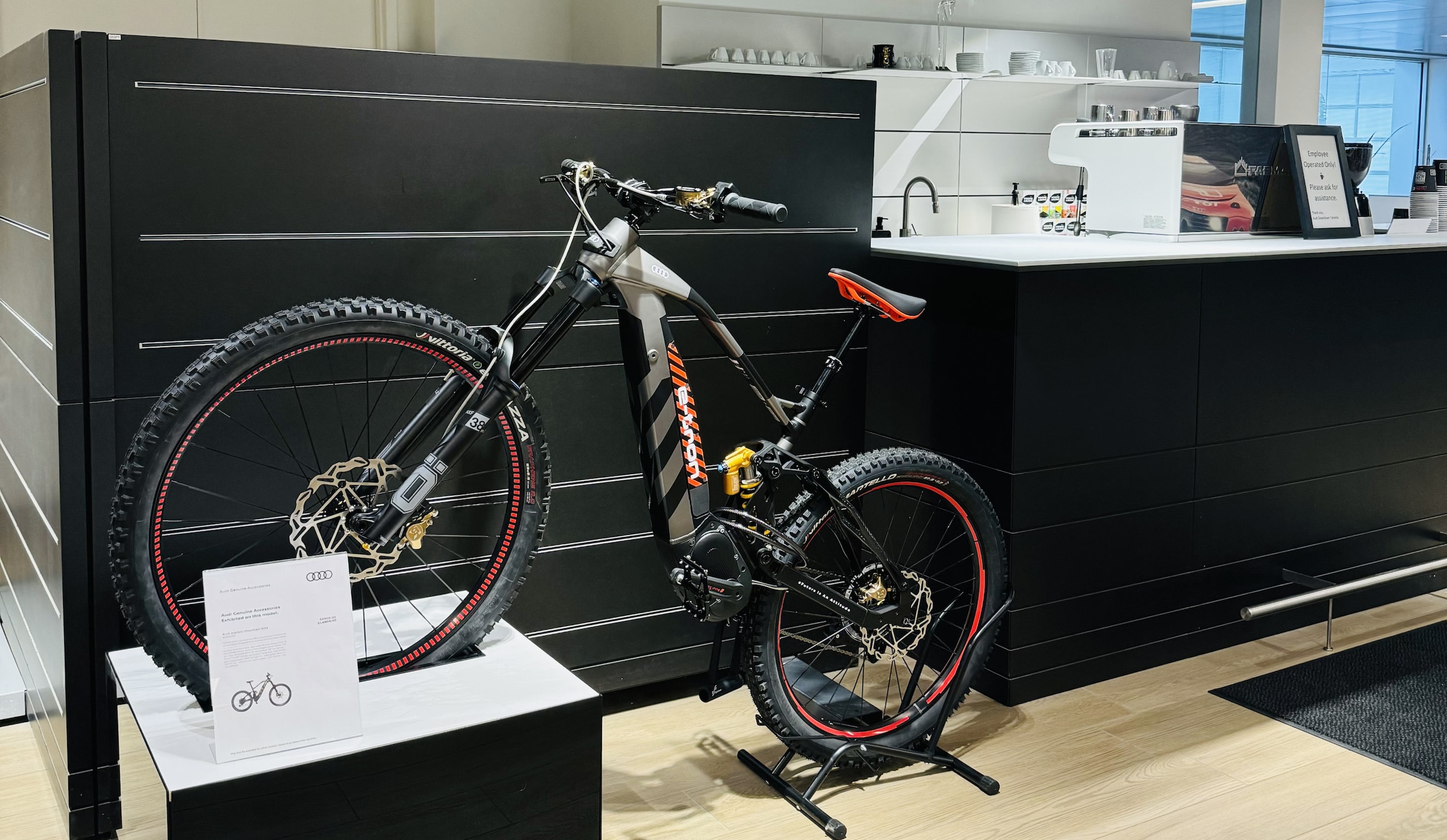 Audi Electric Mountain Bike Audi Downtown Toronto