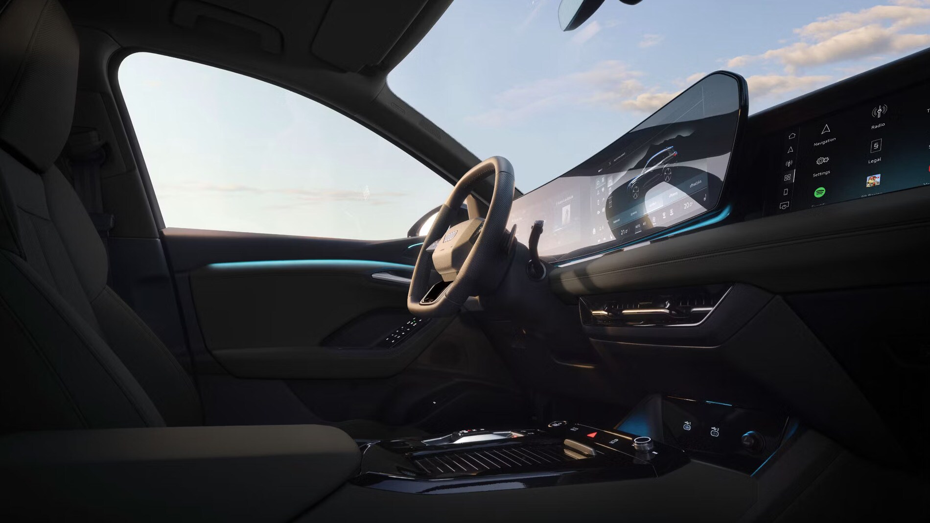 2025 Audi Q6 e-tron Interior