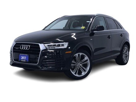 2017 Audi Q3 2.0T Technik Quattro 6sp Tiptronic Premium Heated SUV