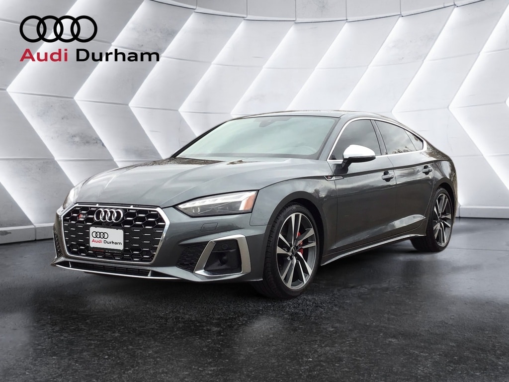 Gray 2023 Audi S5 Sportback Sedan All-Wheel Drive 8-Speed Automatic