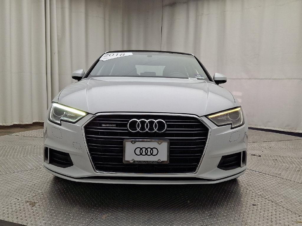 Used 2018 Audi A3 Sedan Premium with VIN WAUB8GFF1J1007554 for sale in Eatontown, NJ