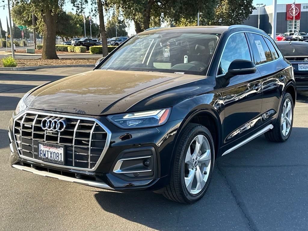 Used 2021 Audi Q5 Premium Plus with VIN WA1BAAFY8M2103759 for sale in Elk Grove, CA