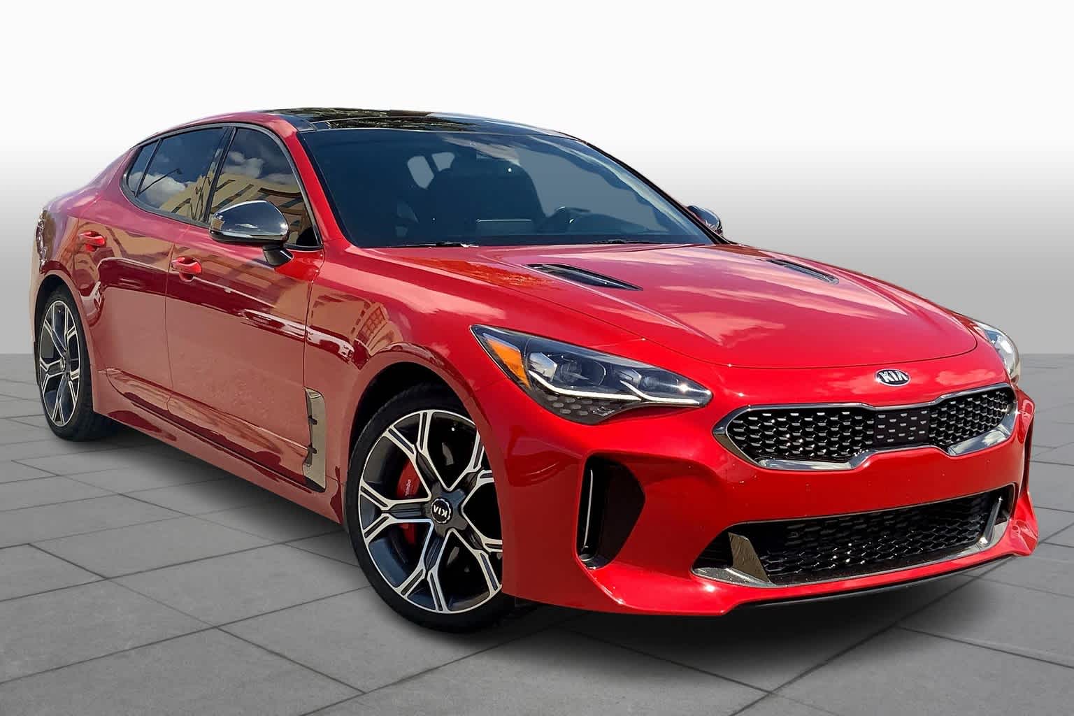 Used 2018 Kia Stinger GT2 with VIN KNAE55LC7J6022079 for sale in El Paso, TX