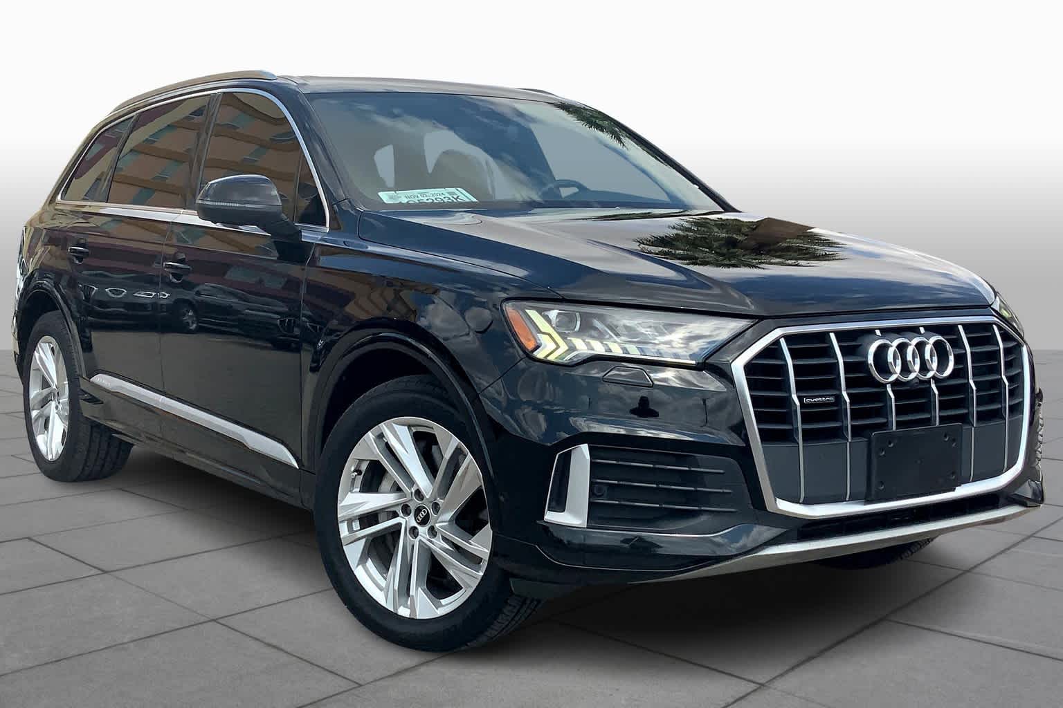 Used 2021 Audi Q7 Premium Plus with VIN WA1LJAF74MD035444 for sale in El Paso, TX