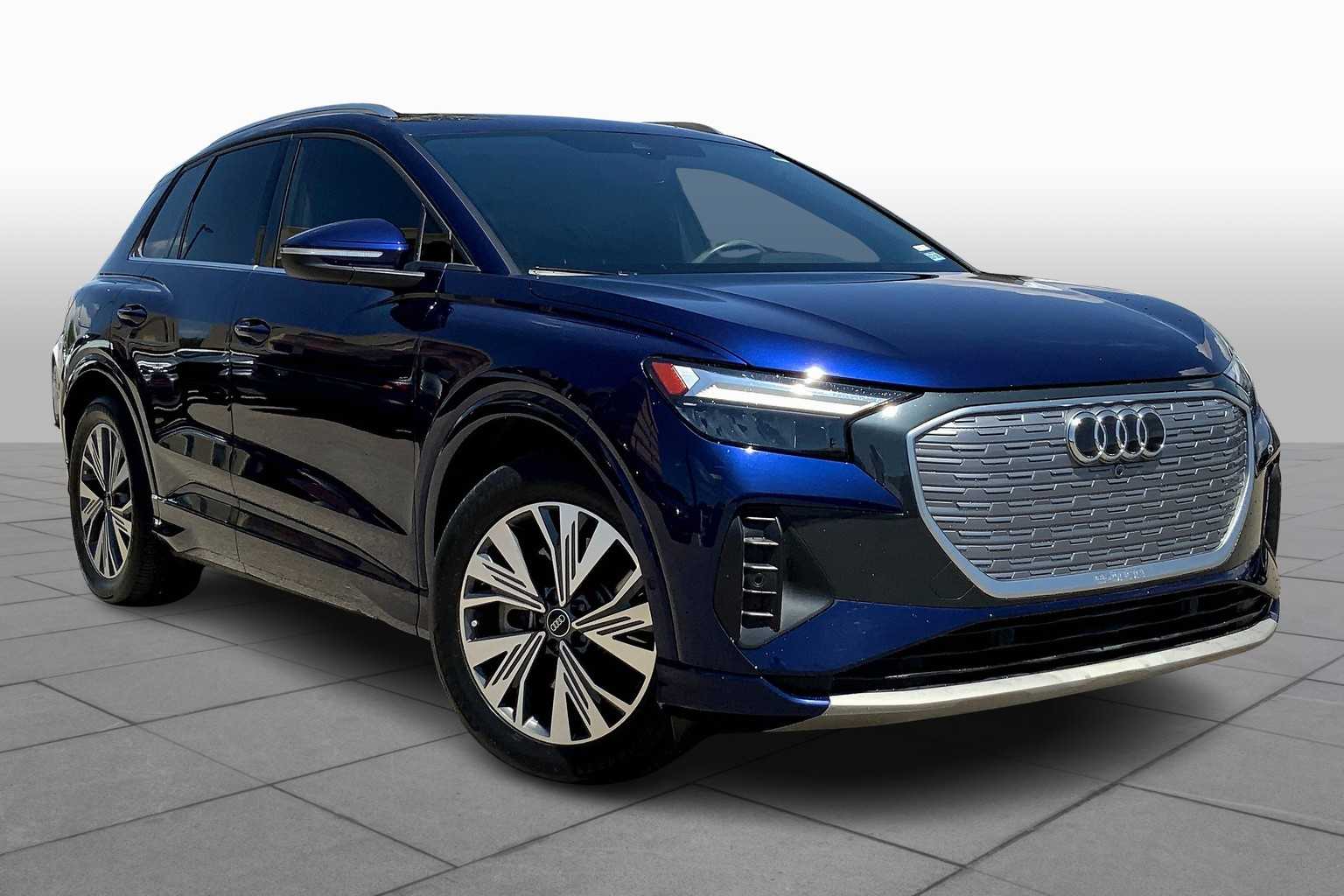Certified 2023 Audi Q4 e-tron Premium Plus with VIN WA1BCBFZ8PP016847 for sale in El Paso, TX