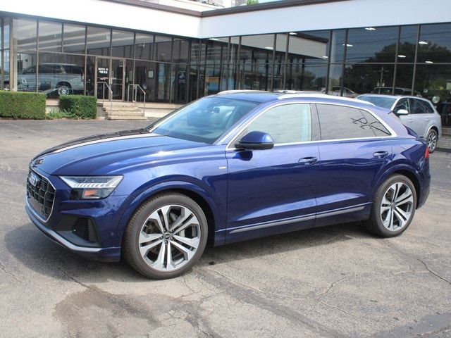 Used 2022 Audi Q8 Prestige with VIN WA1FVBF15ND014946 for sale in Erie, PA
