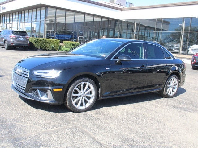 Used 2019 Audi A4 Premium Plus with VIN WAUENAF49KN007734 for sale in Erie, PA