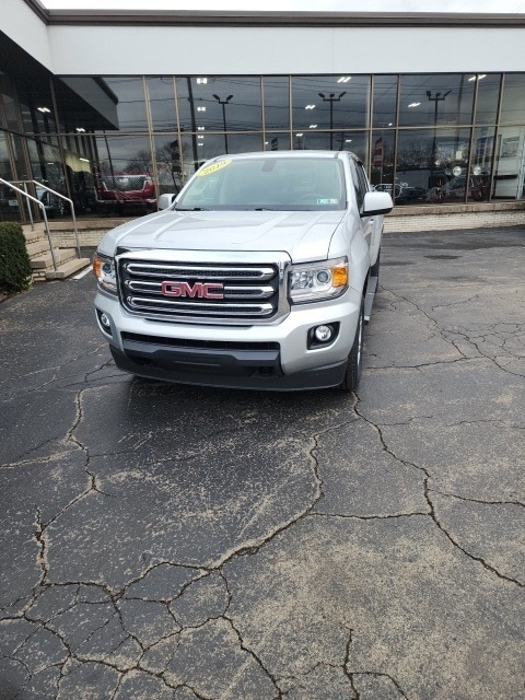 Used 2019 GMC Canyon SLE with VIN 1GTG6CENXK1110280 for sale in Erie, PA