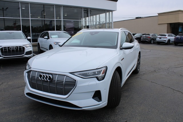 Used 2021 Audi e-tron Premium Plus with VIN WA1LAAGE6MB005998 for sale in Erie, PA