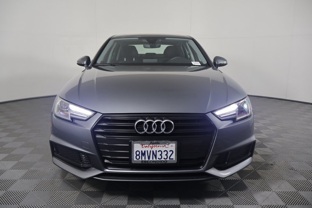 Used 2019 Audi A4 Premium with VIN WAUGMAF40KN017337 for sale in Escondido, CA