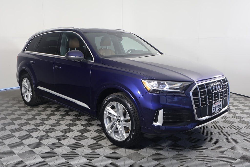 Certified 2022 Audi Q7 Premium with VIN WA1AJBF76ND015498 for sale in Escondido, CA