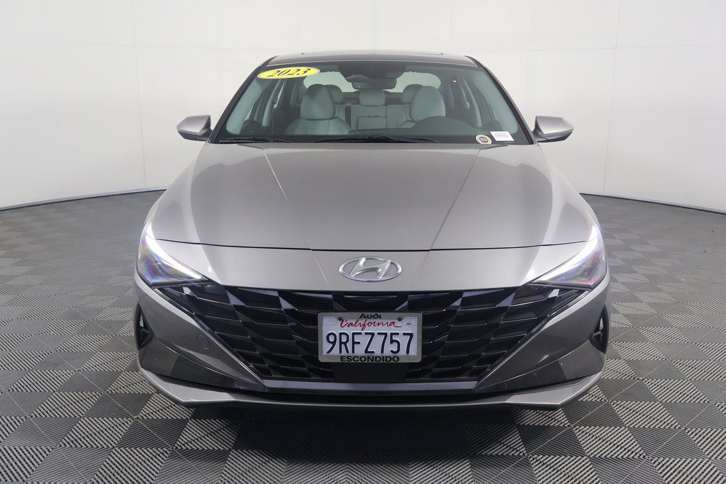 Used 2023 Hyundai Elantra Limited with VIN KMHLP4AG6PU404026 for sale in Escondido, CA