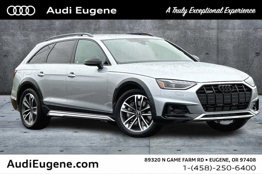 New 2024 Audi A4 allroad For Sale at Audi Eugene VIN WA18ABF43RA026325