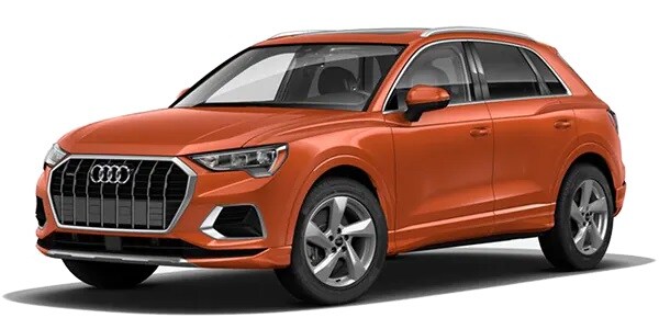 2022 Audi Q3 - exterior orange