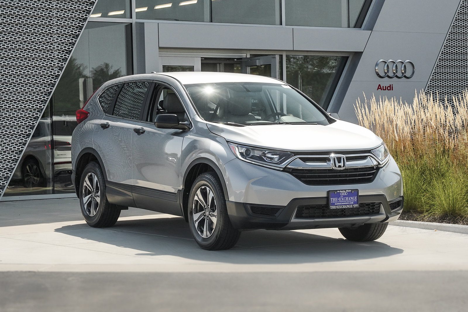 Used 2018 Honda CR-V LX with VIN 5J6RW6H39JL002556 for sale in Saint Charles, IL