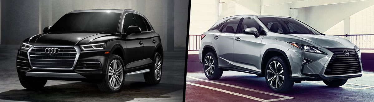 2018 Audi Q5 vs 2019 Lexus RX350 Comparison Farmington