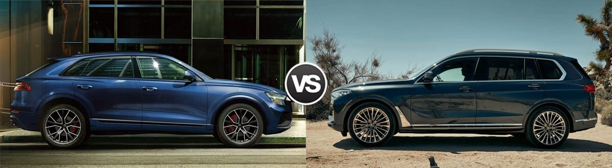 2019 Audi Q8 vs 2019 BMW X7