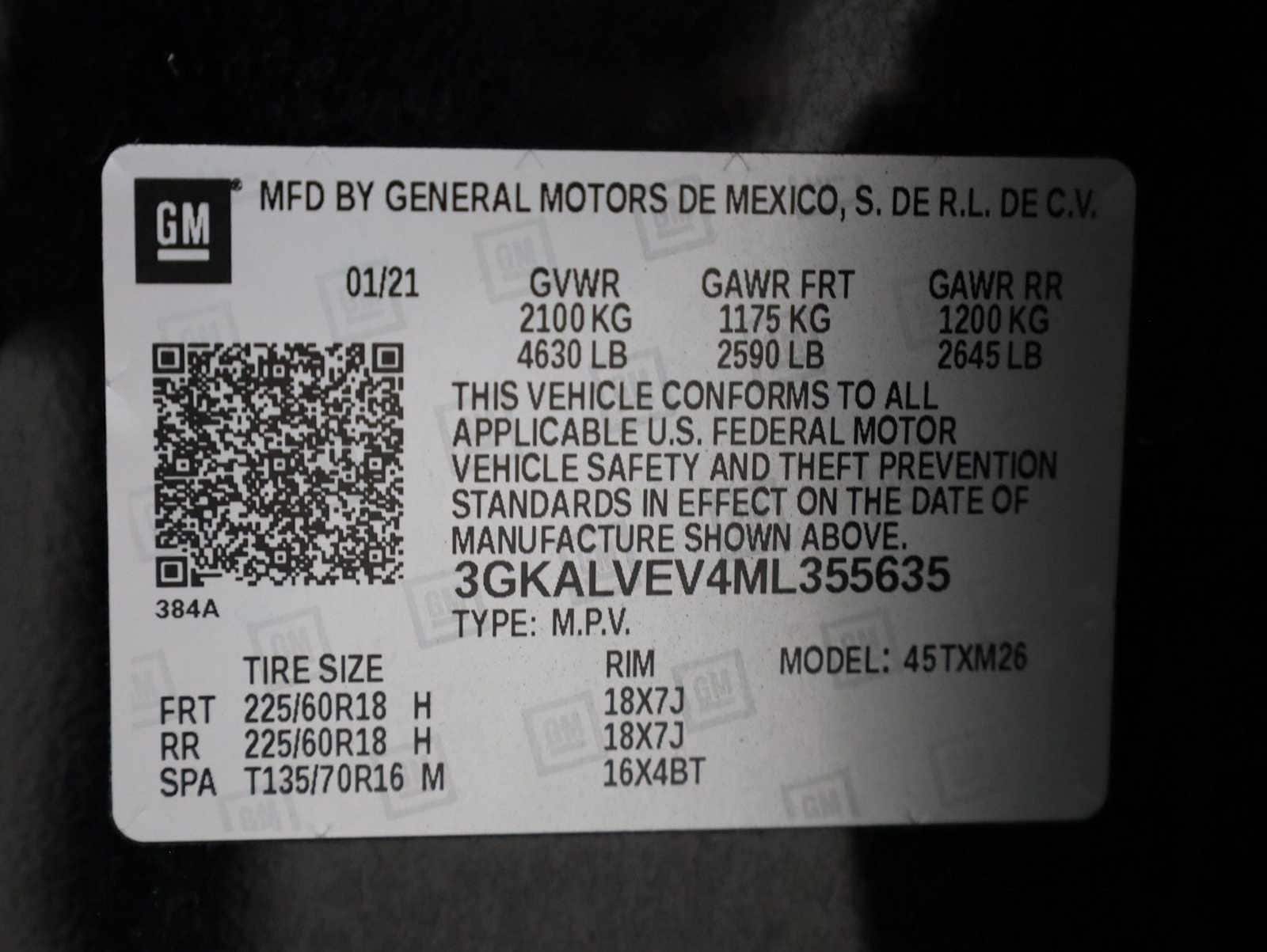 Thumbnail: 2021 GMC Terrain - 41