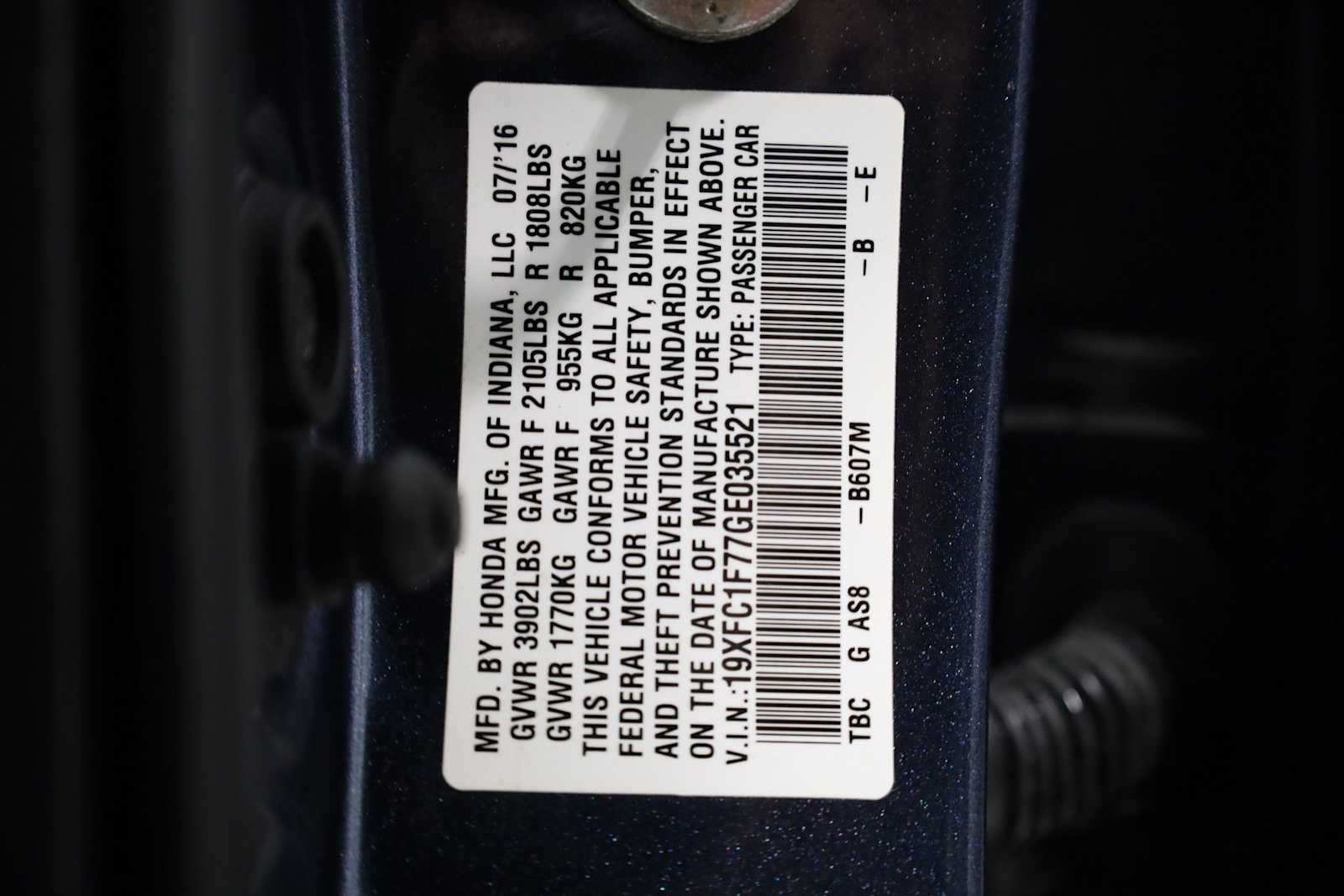 Thumbnail: 2016 Honda Civic - 40