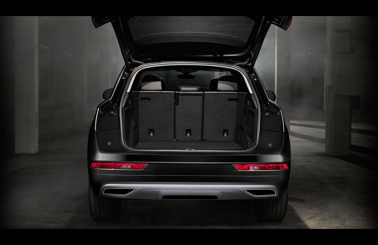 2020 Audi Q5 with trunk open