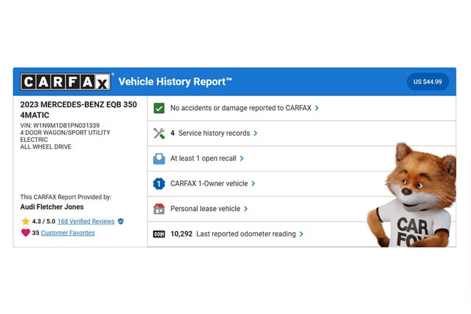 Used 2023 Mercedes-Benz EQB Base with VIN W1N9M1DB1PN031339 for sale in Costa Mesa, CA