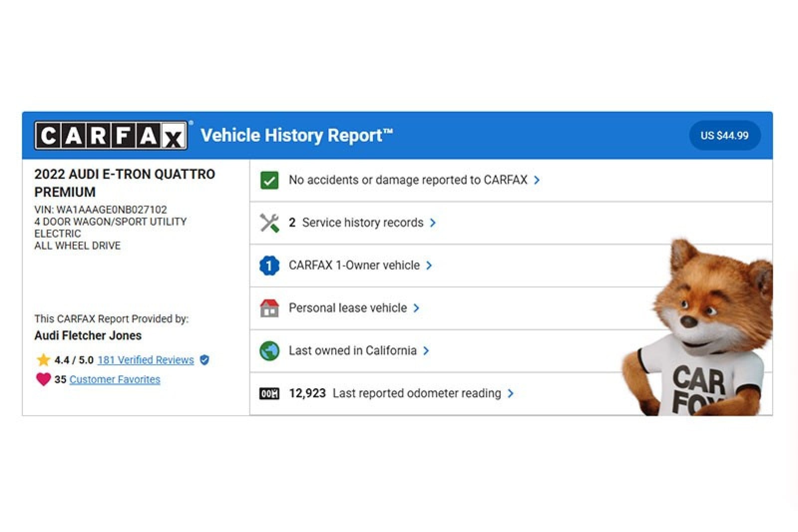 Used 2022 Audi e-tron Premium with VIN WA1AAAGE0NB027102 for sale in Costa Mesa, CA