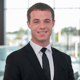 Staff member Garrett Poole from a8b0d80ba178