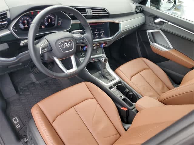 Certified 2021 Audi Q3 S Line Premium with VIN WA1DECF3XM1038657 for sale in Fort Lauderdale, FL