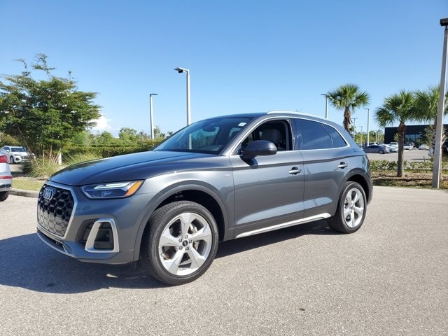 Certified 2022 Audi Q5 Premium Plus with VIN WA1EAAFY4N2074386 for sale in Fort Myers, FL