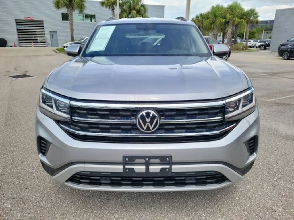 Used 2021 Volkswagen Atlas 3.6L V6 SE w/Technology 4MOTION SUV