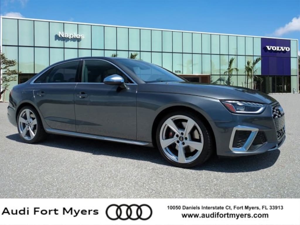 Certified 2022 Audi S4 3.0T Premium Sedan