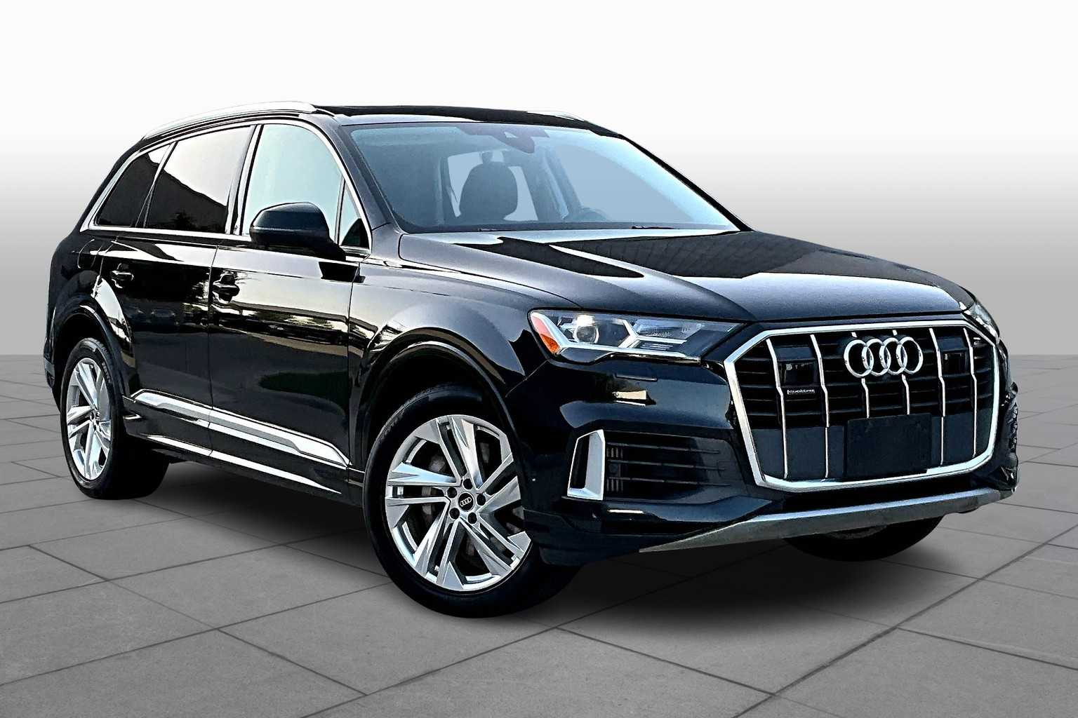Used 2022 Audi Q7 Premium Plus with VIN WA1LXBF77ND010558 for sale in Benbrook, TX