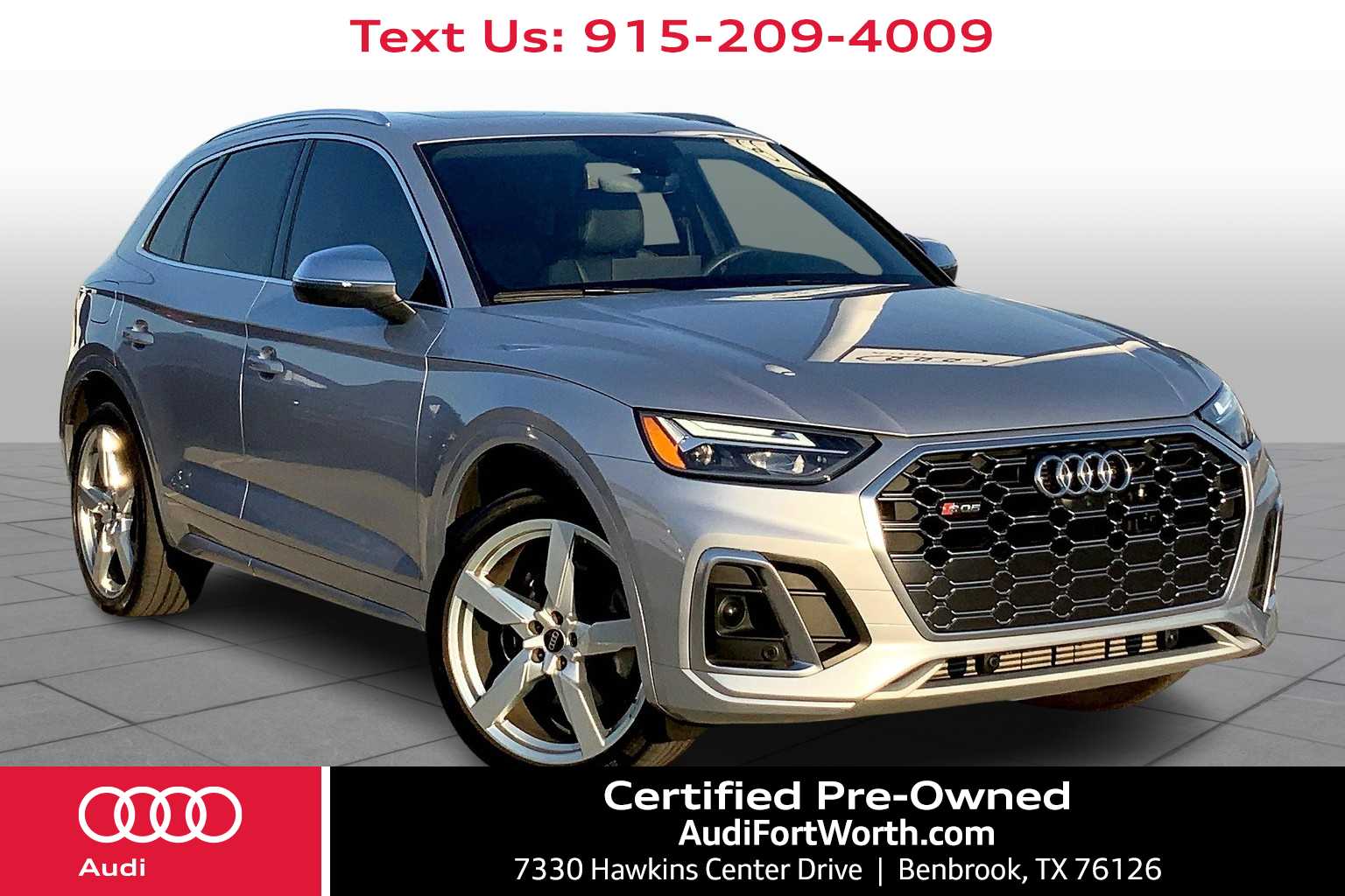 Used 2021 Audi SQ5 Premium Plus with VIN WA1B4AFY7M2042590 for sale in Benbrook, TX