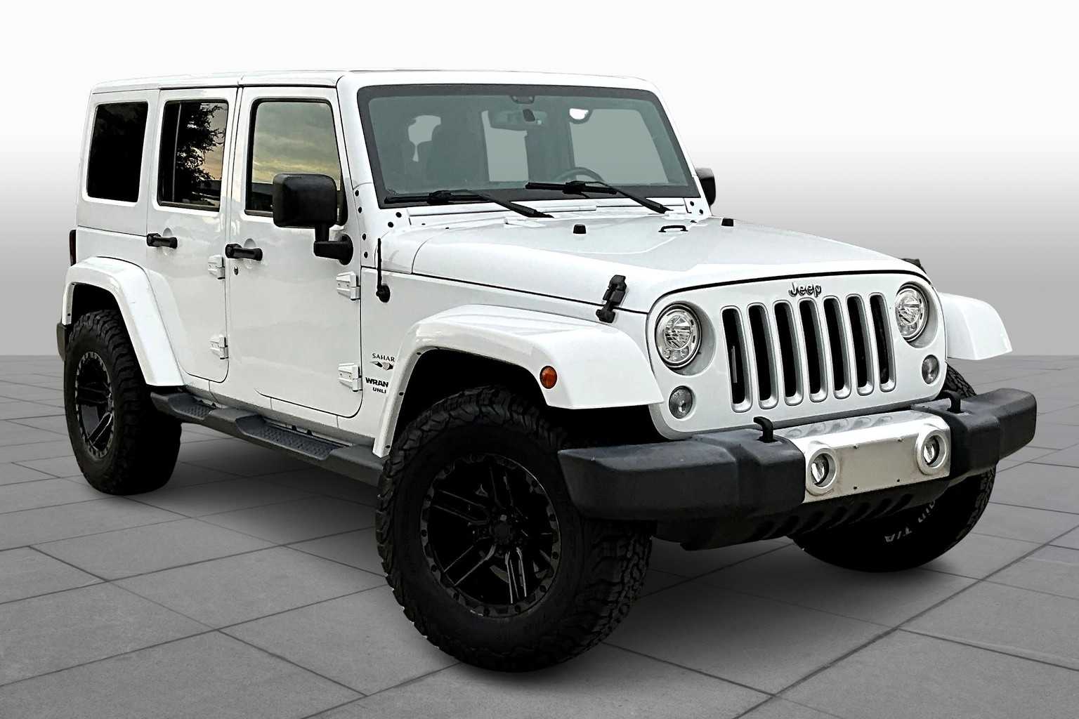 Used 2017 Jeep Wrangler Unlimited Sahara with VIN 1C4HJWEG9HL614287 for sale in Benbrook, TX