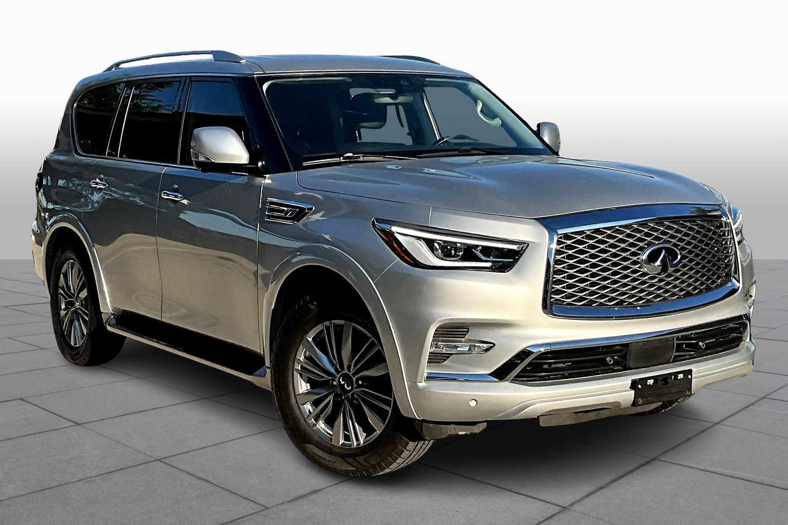 Used 2021 INFINITI QX80 PREMIUM SELECT with VIN JN8AZ2AFXM9719173 for sale in Benbrook, TX