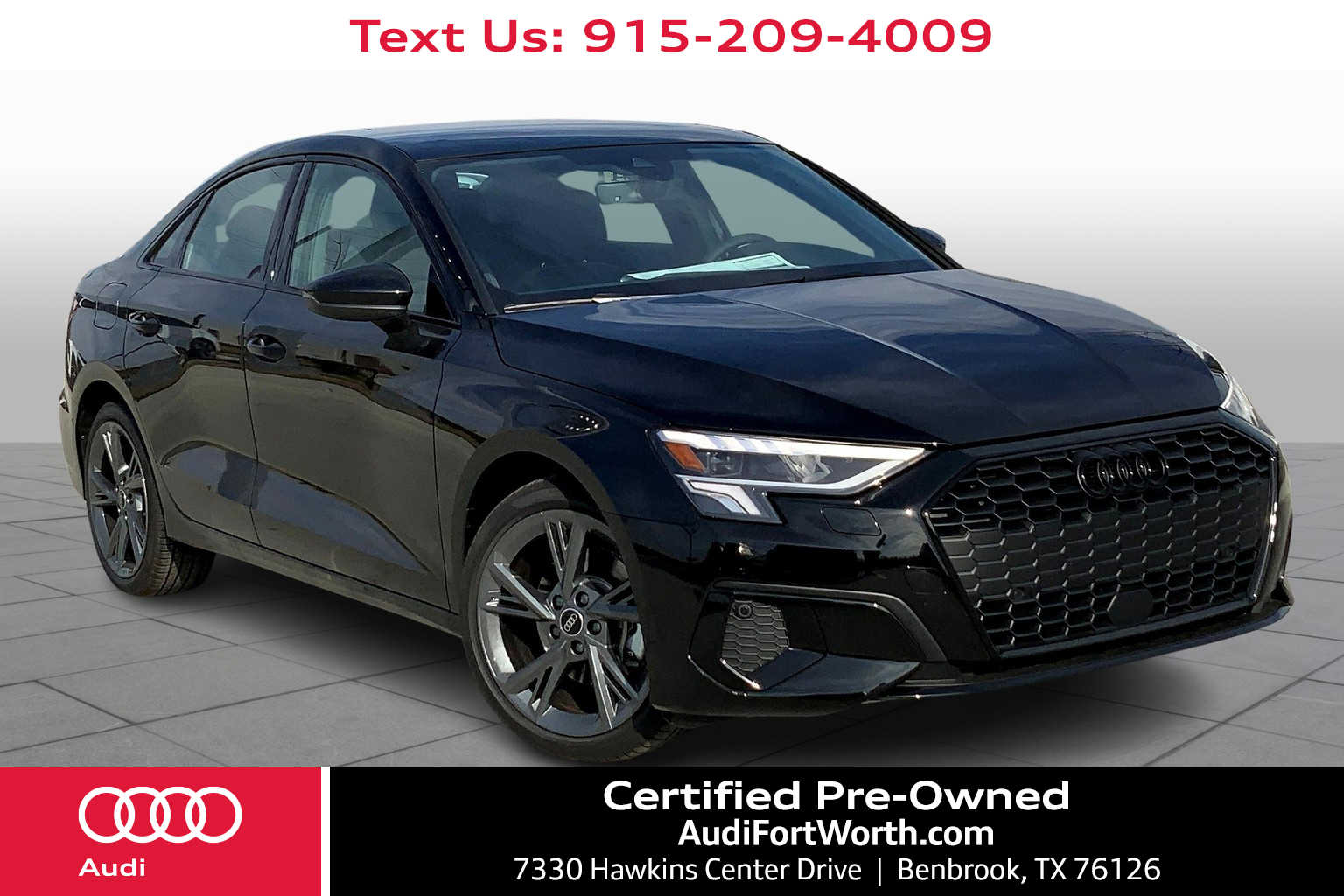 Used 2024 Audi A3 Sedan Premium with VIN WAUAUDGY0RA051112 for sale in Benbrook, TX