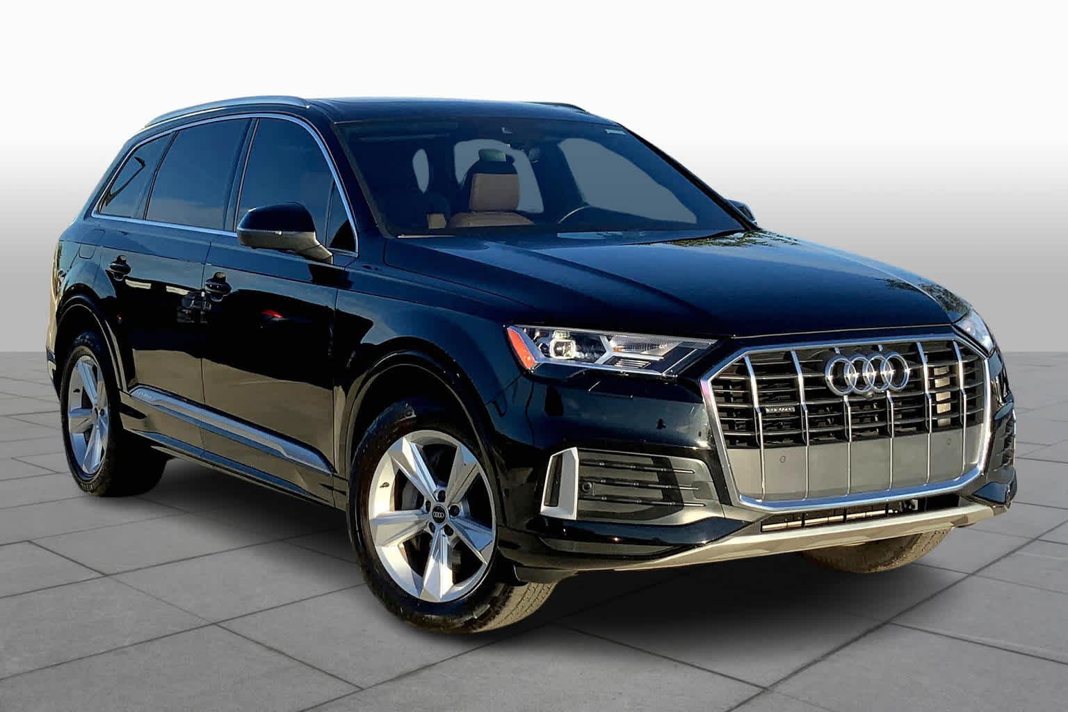 Used 2021 Audi Q7 Premium with VIN WA1AJAF72MD039743 for sale in Benbrook, TX